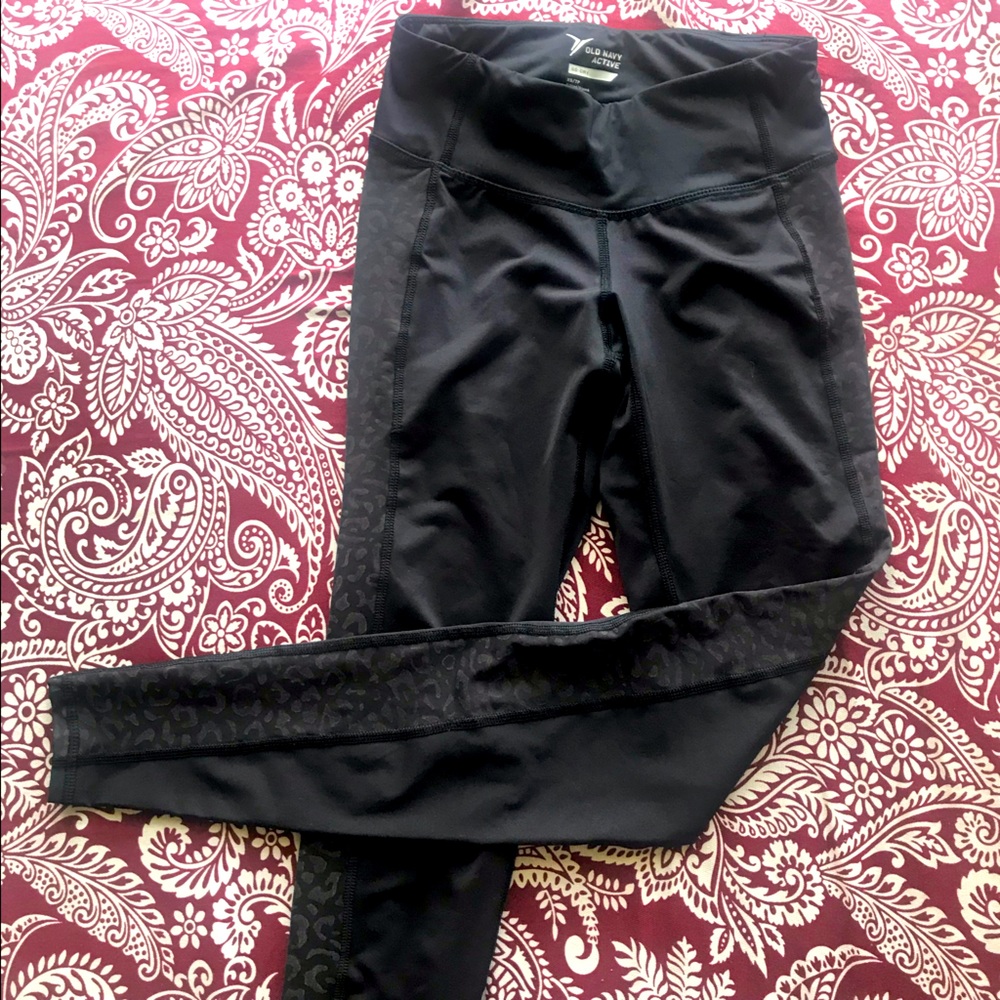 Old navy leggings active sports wear black